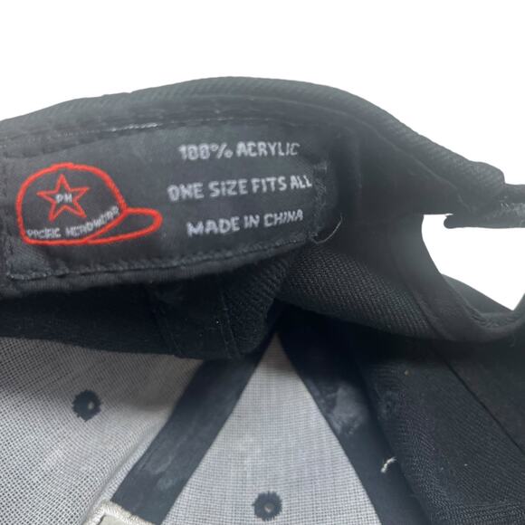 NY Logo Baseball Hat Black Blue Adjustable Cap NYC - Picture 5 of 11